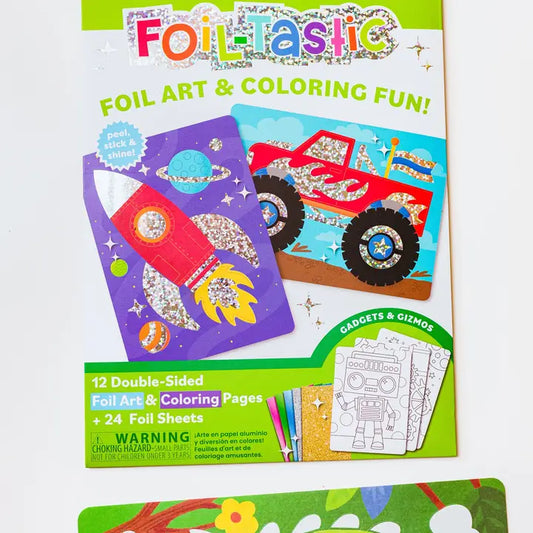 OOLY - Foil-Tastic Foil Art Kit - Gadgets + Gizmos