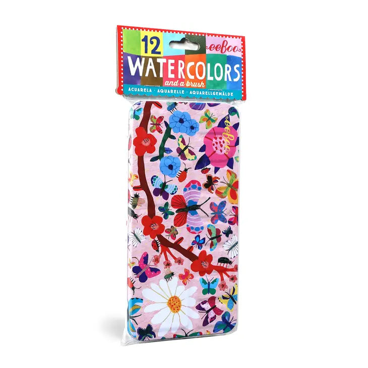 eeBoo - Watercolors - Butterflies