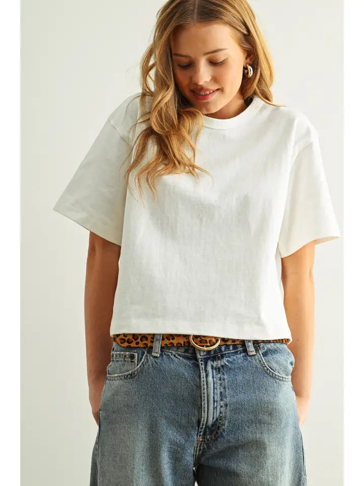 Short Sleeve Tee - White