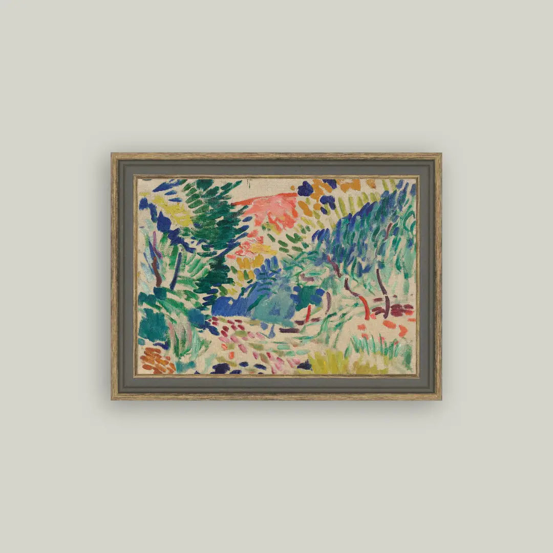 Landscape at Collioure Framed Art