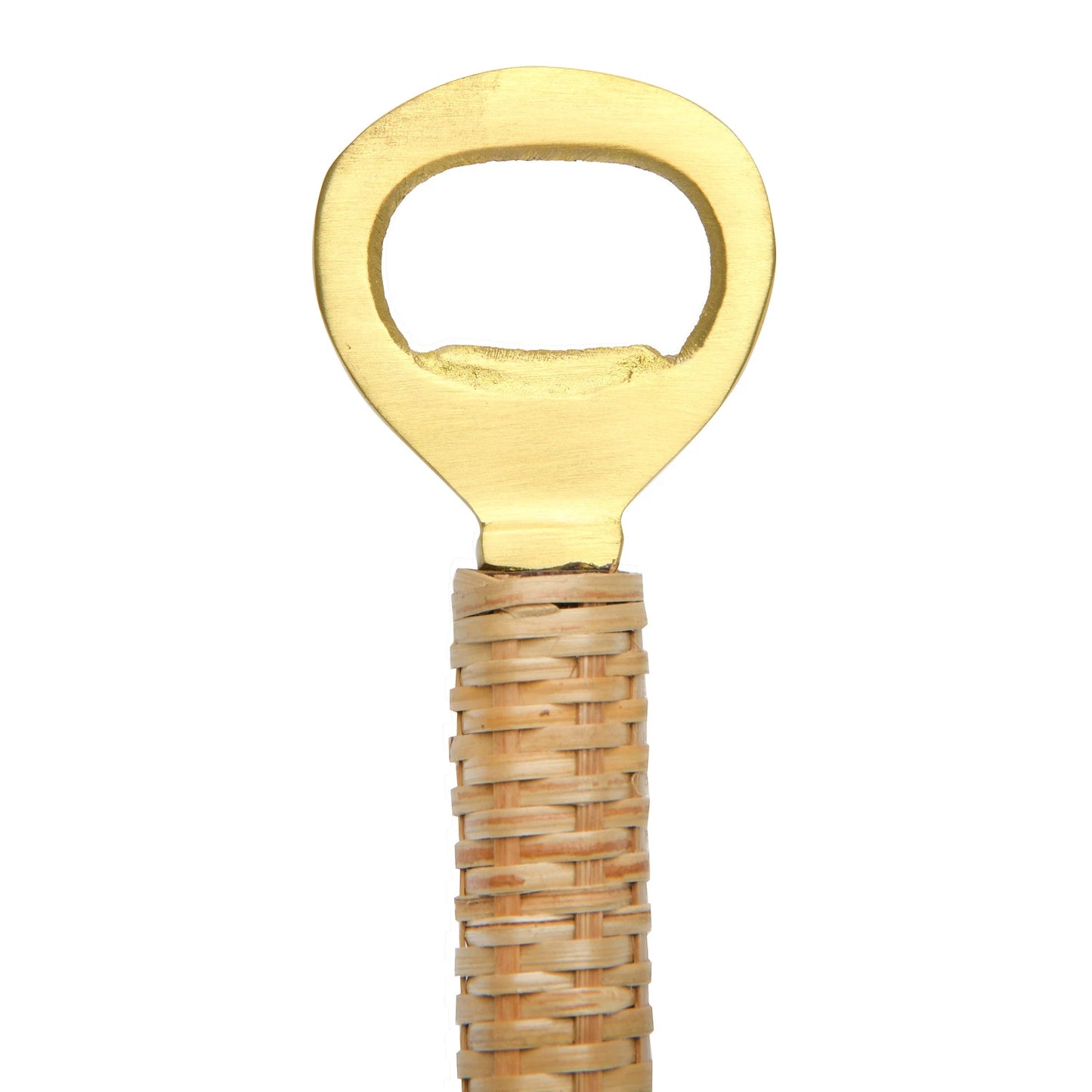 Bottle Opener with Bamboo Wrapped Handle