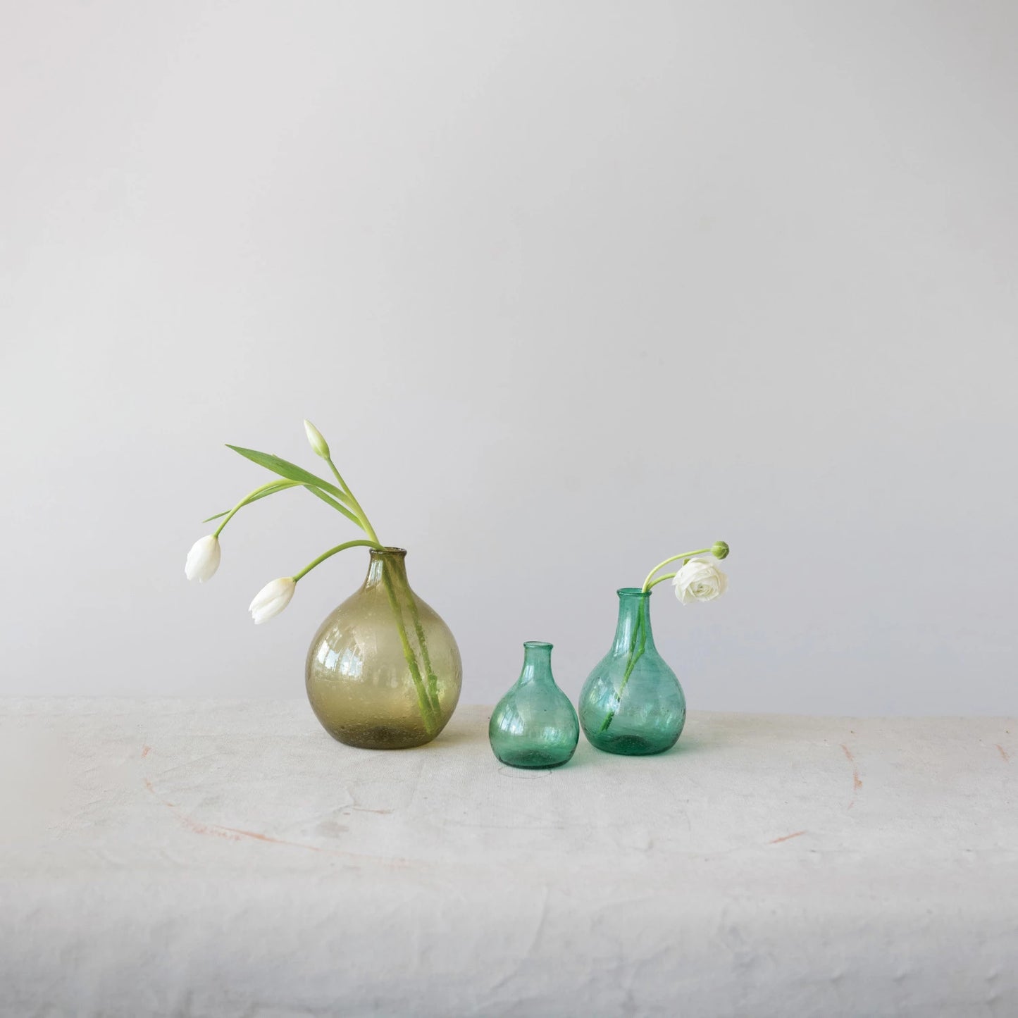 Hand-Blown Glass Vase