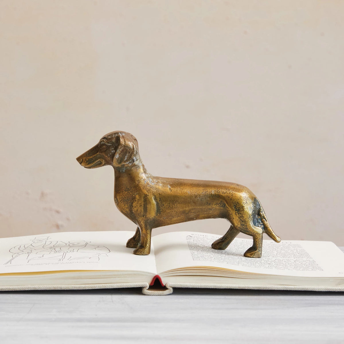 Cast Iron Aluminum Dachshund