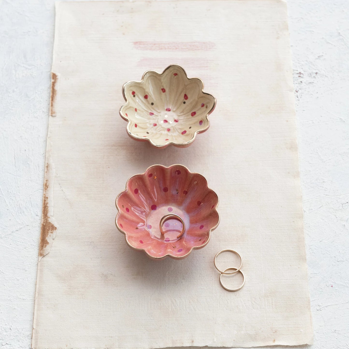 Decorative Stoneware Dish - 2 Styles