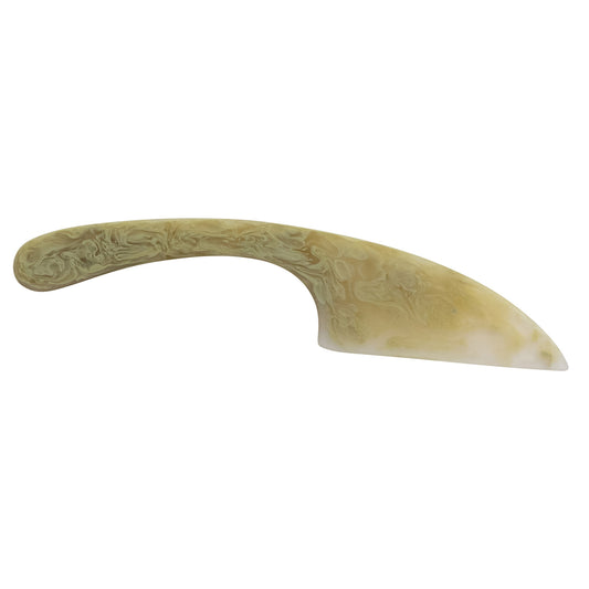 Marble Resin Cheese Knife - Green