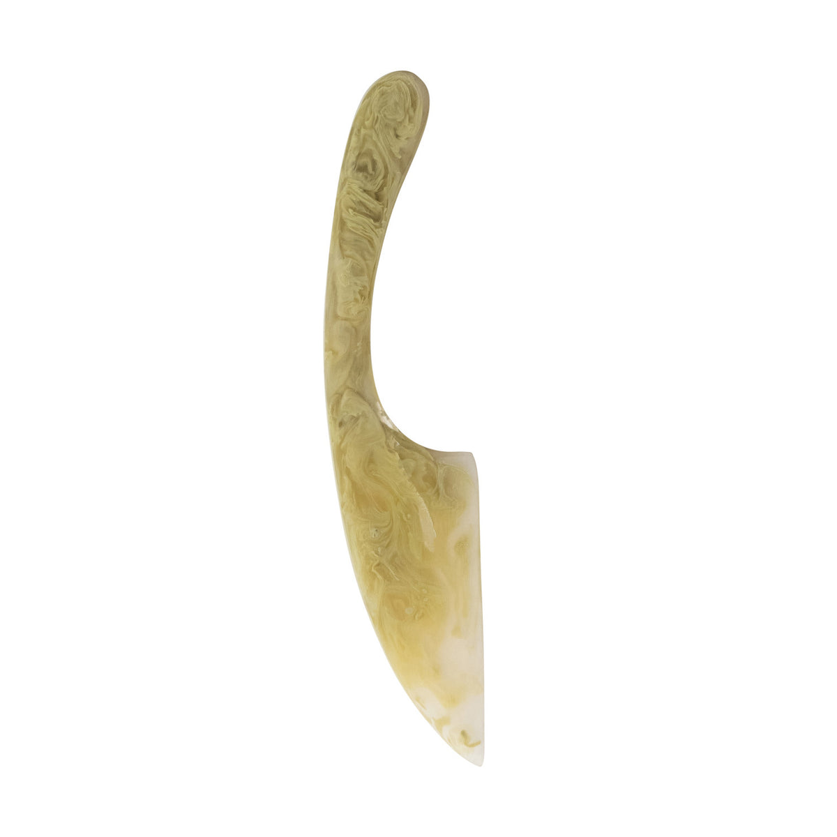 Marble Resin Cheese Knife - Green
