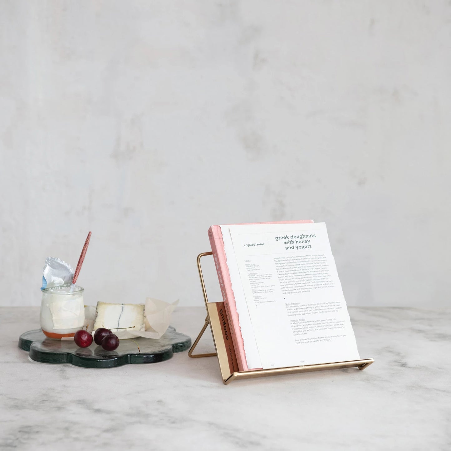 Metal Book Holder - Gold Finish