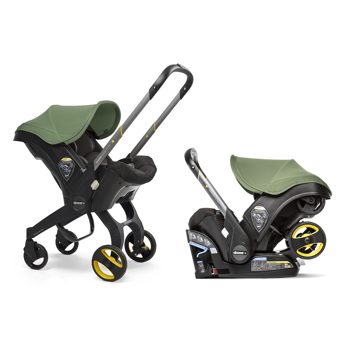 DOONA+ Carseat/Stroller - Desert Green  - DROPSHIP ITEM - PLEASE ALLOW ONE WEEK FOR PROCESSING