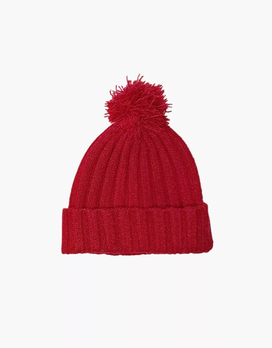 Minikane - Barry Knitted Beanie - Red