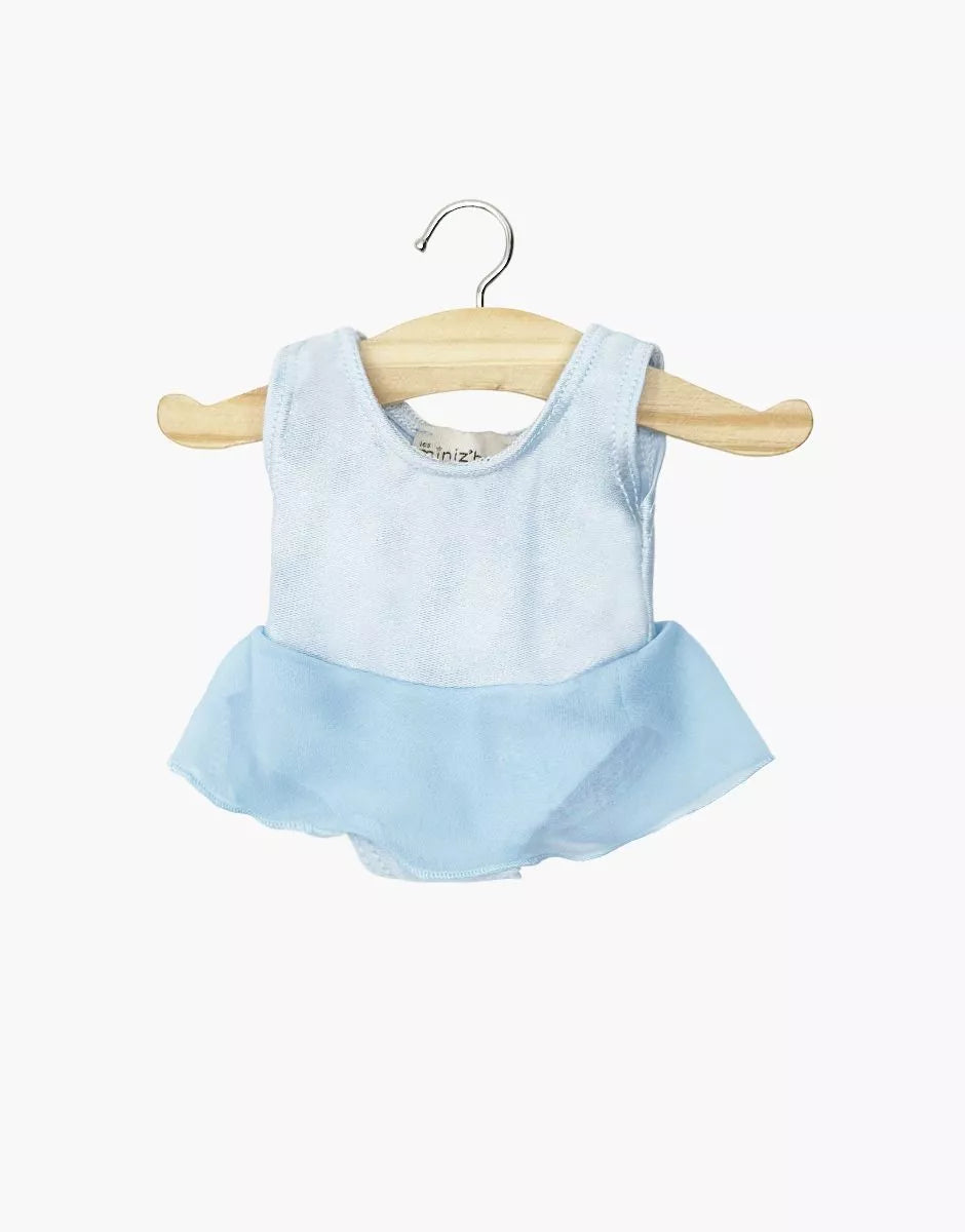 Minikane - Ludmila Ruffled Leotard - Sky Blue