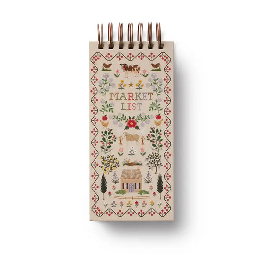 Rifle Paper Co. - Spiral Market Notebook - Home Sweet Home