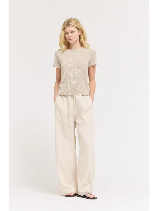 Grade + Gather - Stripe Tee - Tobacco