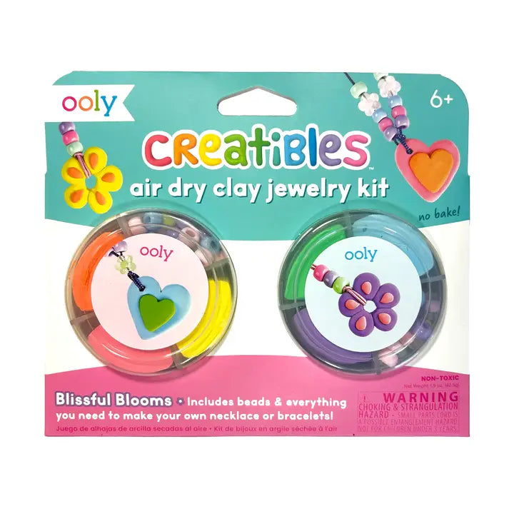 Ooly - Creatibles: Air Dry Jewelry Kit - Blissful Blooms