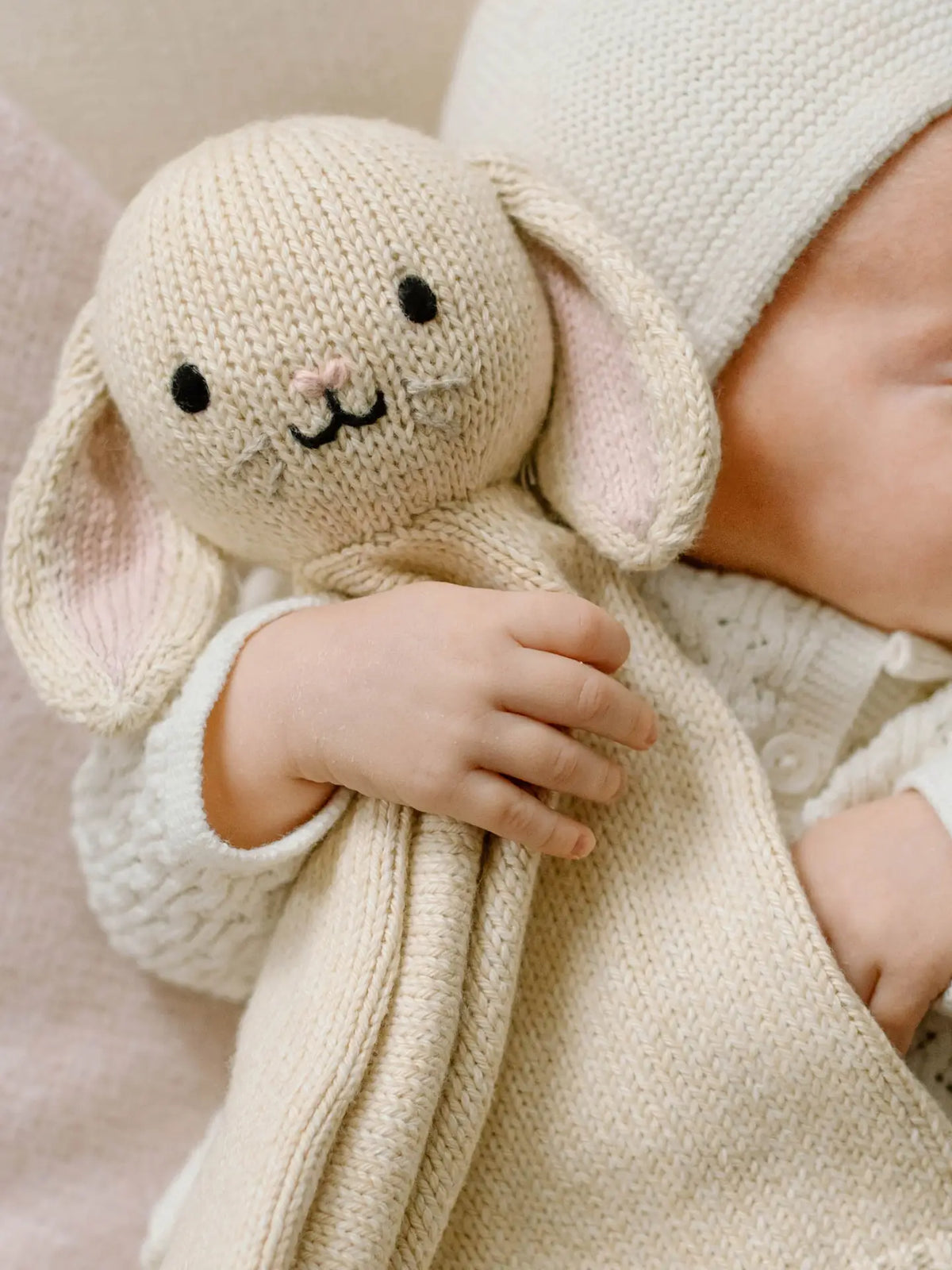 Cuddle + Kind - Baby Bunny Lovey - Oatmeal
