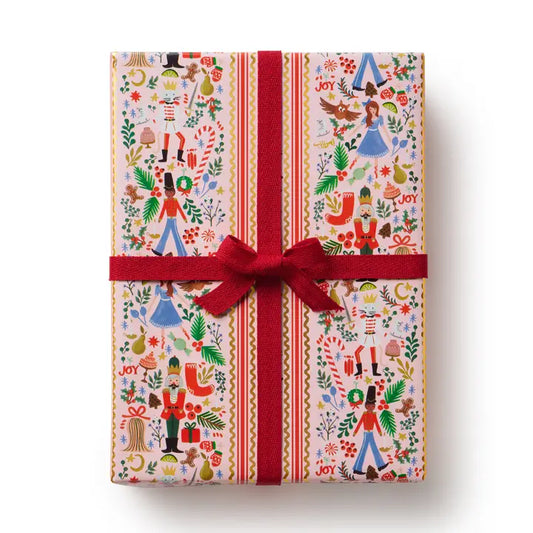 Rifle Paper Co. - Wrapping Roll - Holly Jolly Nutcracker