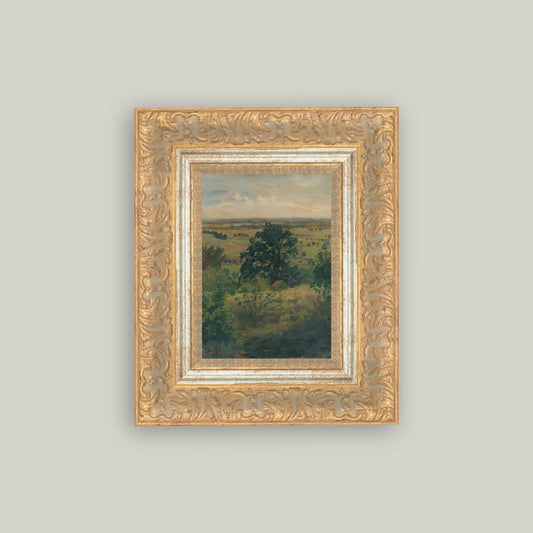 View of Sur Stefan Framed Antique Art