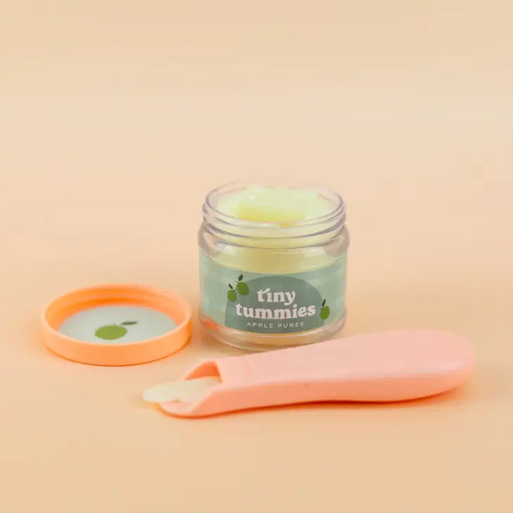 Tiny Tummies - Food Jar + Spoon Set - Apple Puree