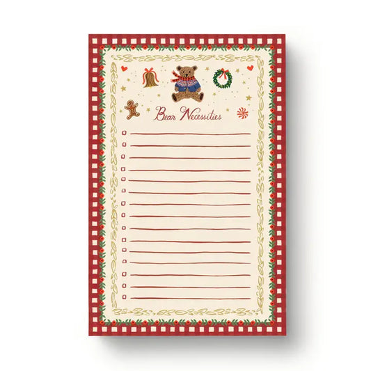 Rifle Paper Co. - Notepad - Beary Christmas