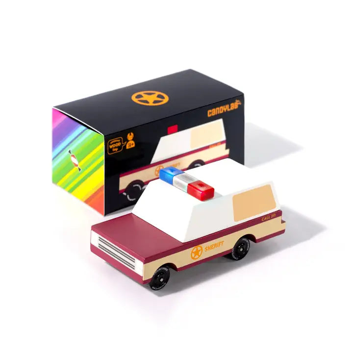 CandyLab Cars - Sheriff Truck