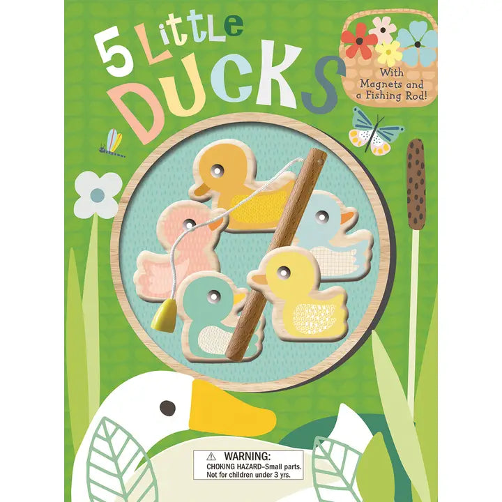 5 Little Ducks - With Magnets and Fishing Rod