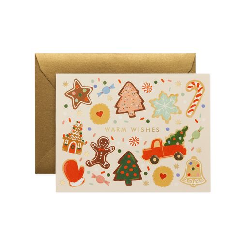 Rifle Paper Co. - Holiday Cookies Card