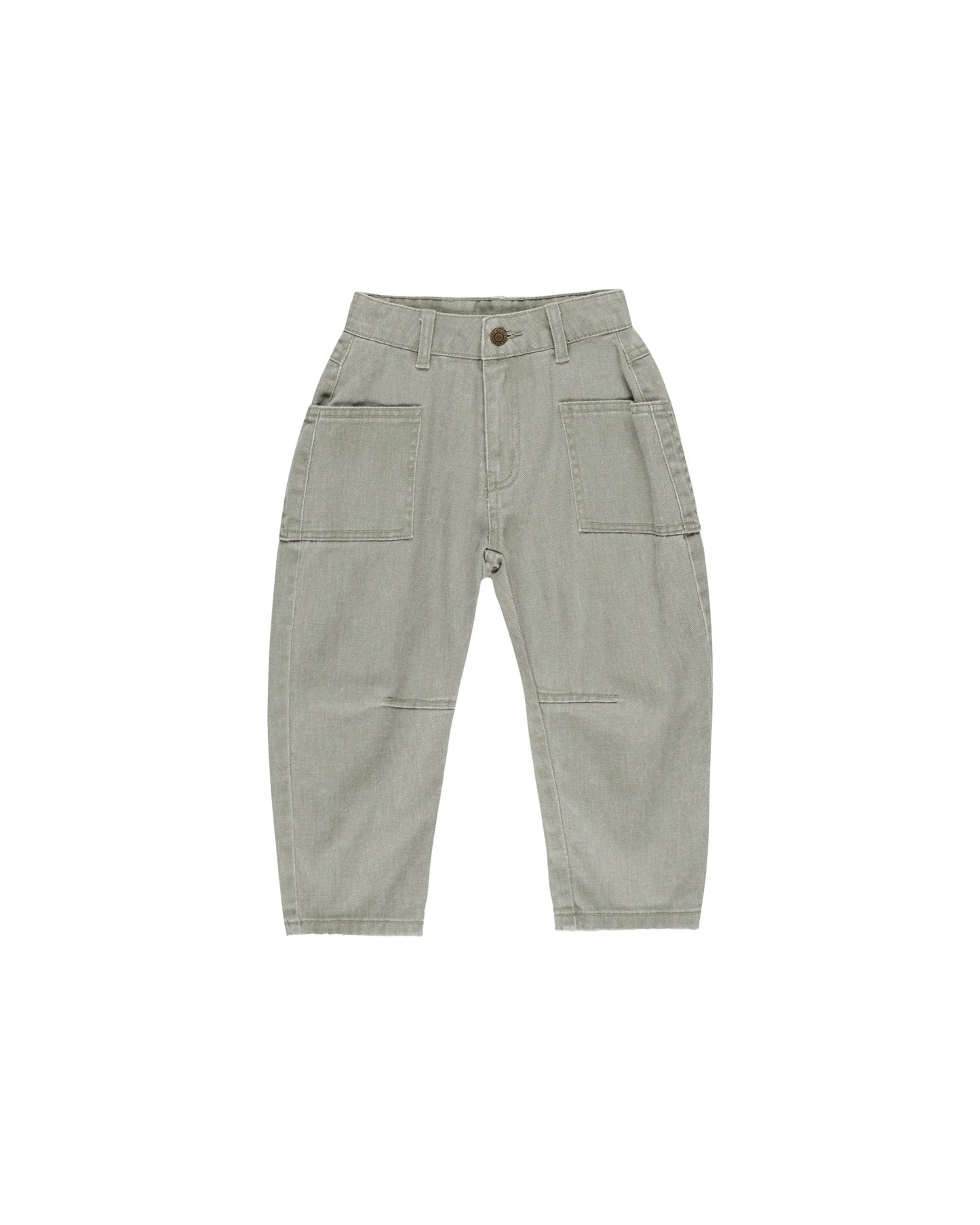 Rylee + Cru - Barrel Pant - Laurel