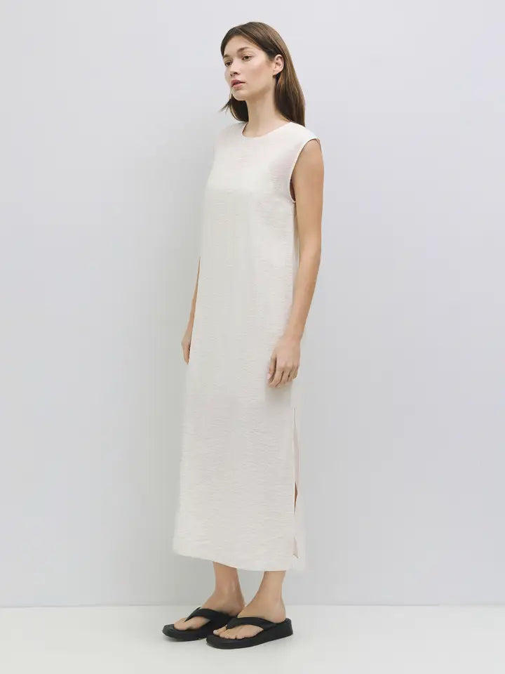 The Alden Dress - Cream