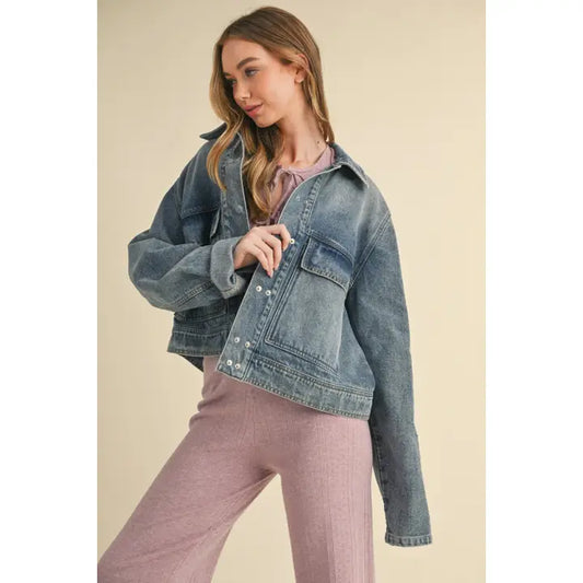 Casual Loose Oversized Denim Jacket