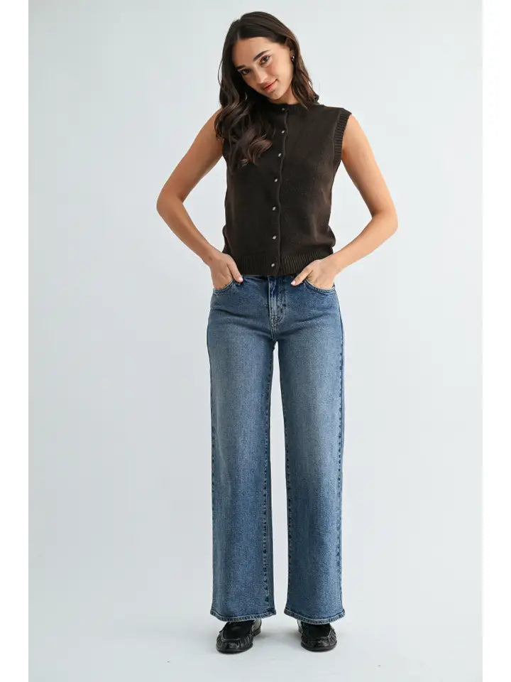 Collection Straight Jeans - Medium Denim