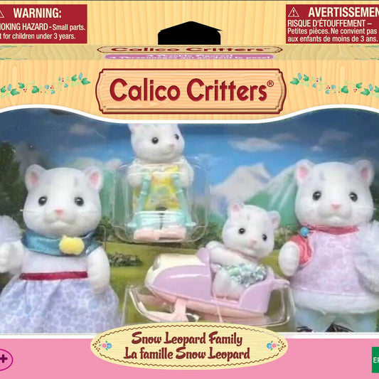 Calico Critters - Snow Leopard Family
