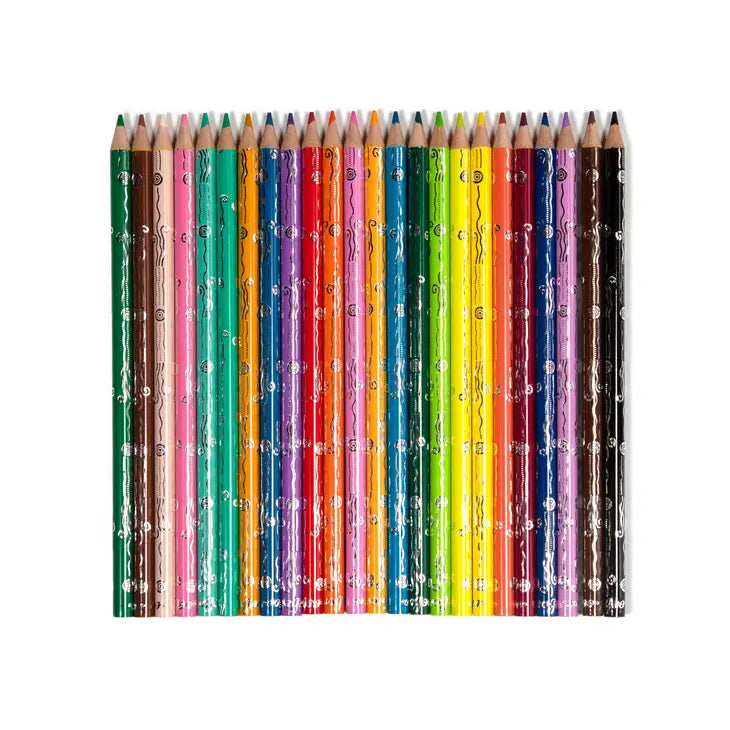eeBoo - Watercolor Pencils - Seaside Garden