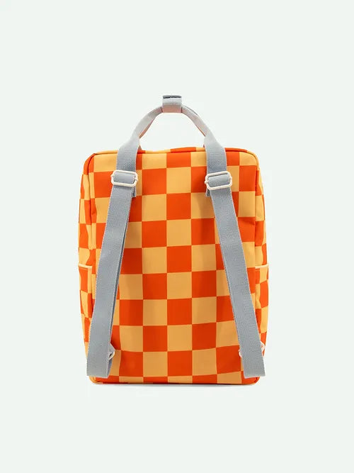 Sticky Lemon - Large Backpack - Checkerboard - Pear Jam