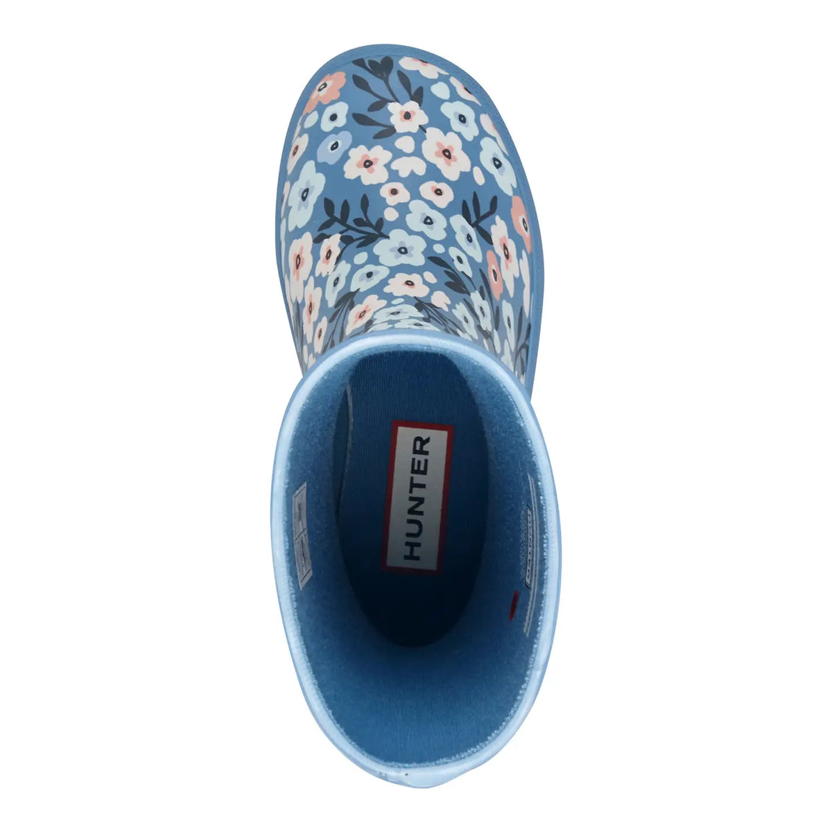 Hunter Boots - Classic Waterproof Boot - Blue Floral