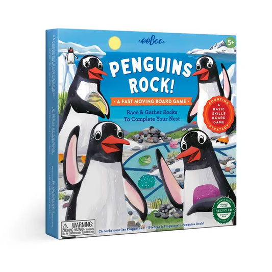 eeBoo - Board Game - Penguins Rock