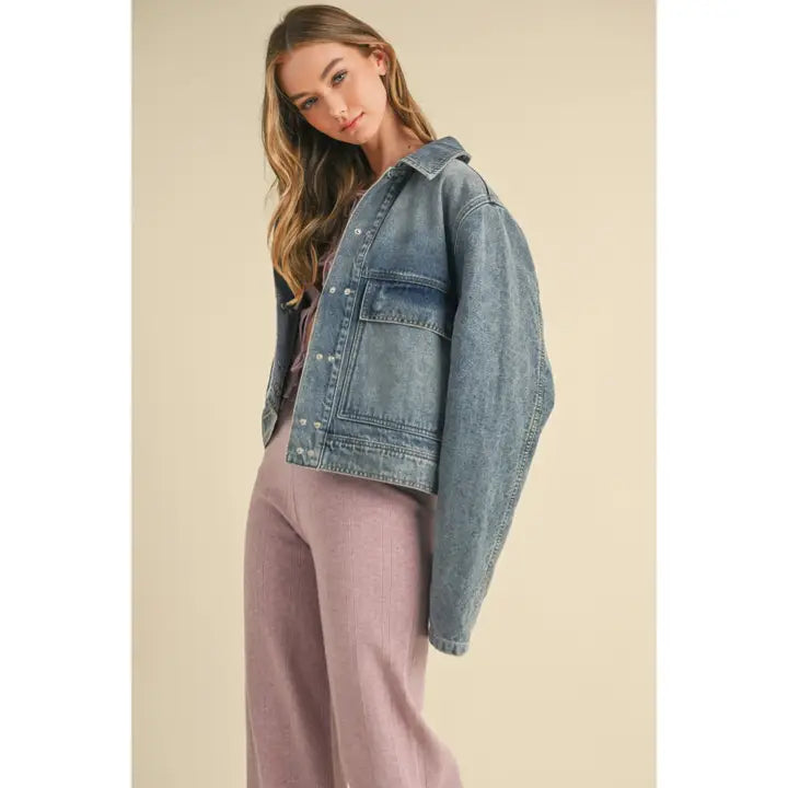 Casual Loose Oversized Denim Jacket