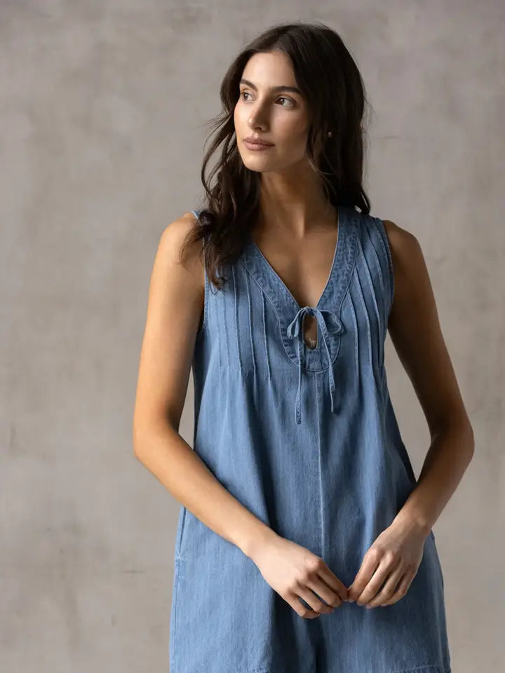 Romper - Light Denim