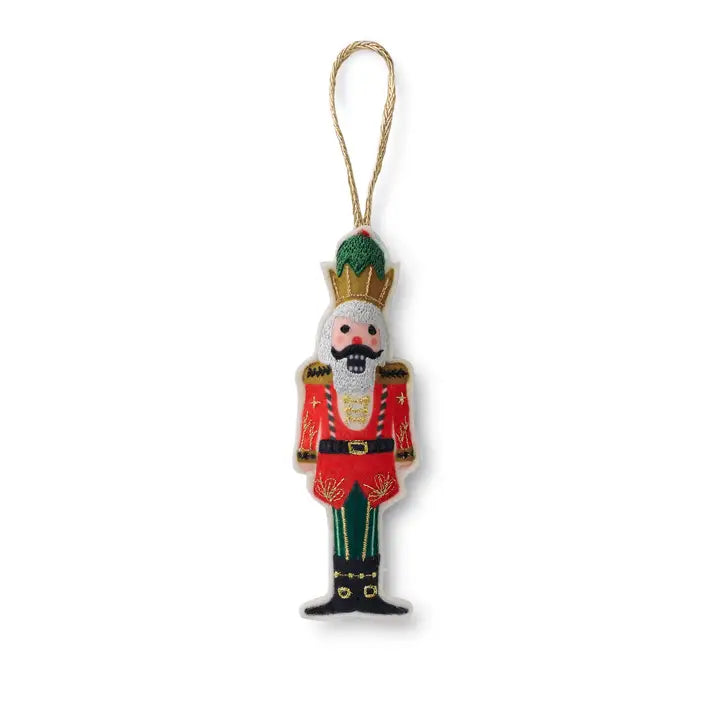 Rifle Paper Co. - Felt Ornaments - Nutcracker - Set of 3