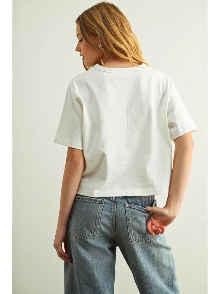 Short Sleeve Tee - White