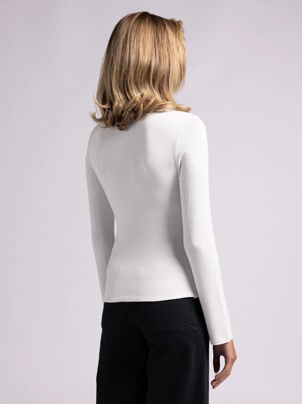 The Monroe Top - Pale Grey