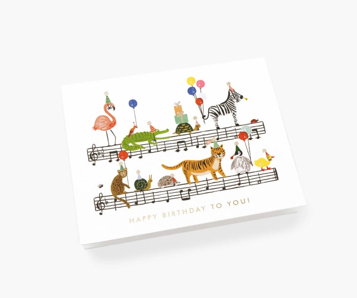 Rifle Paper Co. - Birthday Card - Happy Birthday Song