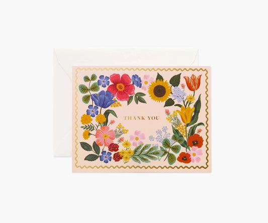 Rifle Paper Co. - Thank You Card - Blossom