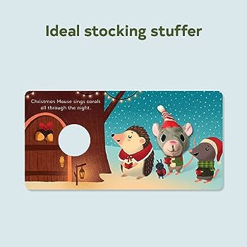 Christmas Mouse - Finger Puppet Book - Yu-Hsuan Huang