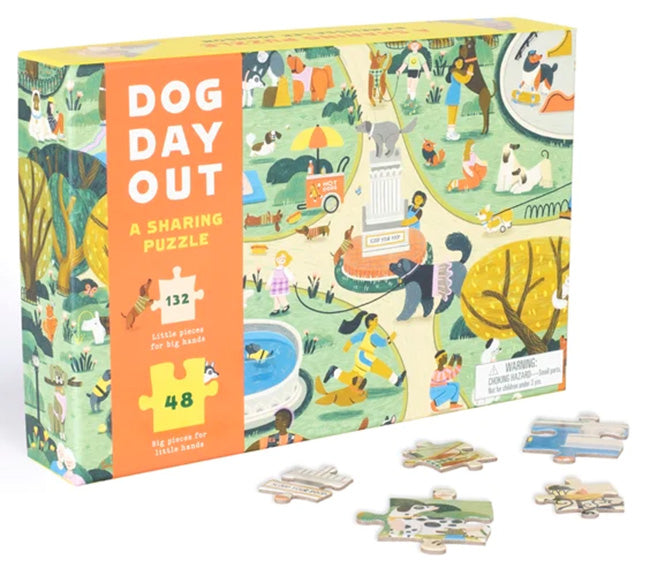 Dog Day Out - A Sharing Puzzle - Melissa Lee Johnson