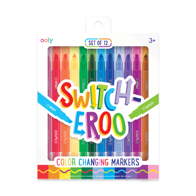 OOLY - Switch-Eroo! - Color Changing Markers 2.0