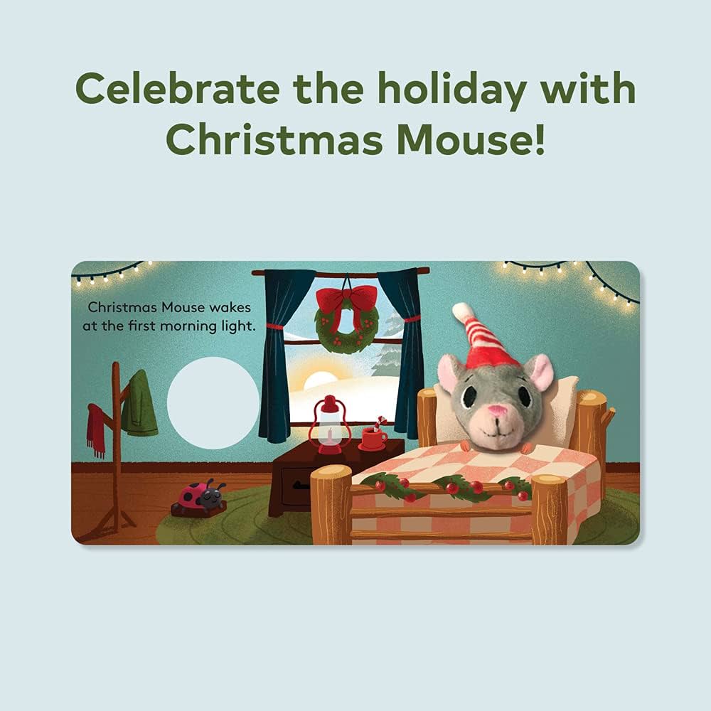 Christmas Mouse - Finger Puppet Book - Yu-Hsuan Huang