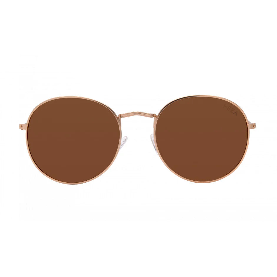 I-SEA - London Sunglasses - Gold/Brown Rose
