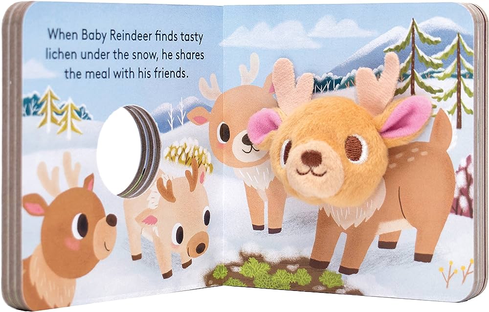 Baby Reindeer - Finger Puppet Book - Yu-Hsuan Huang