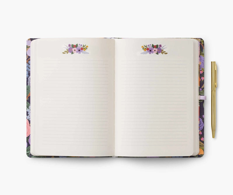 Rifle Paper Co. - Journal with Pen - Violet Garden Party