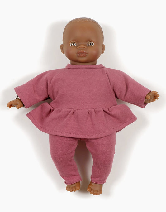Minikane - Babies Collection - Ophelia Set - Framboise