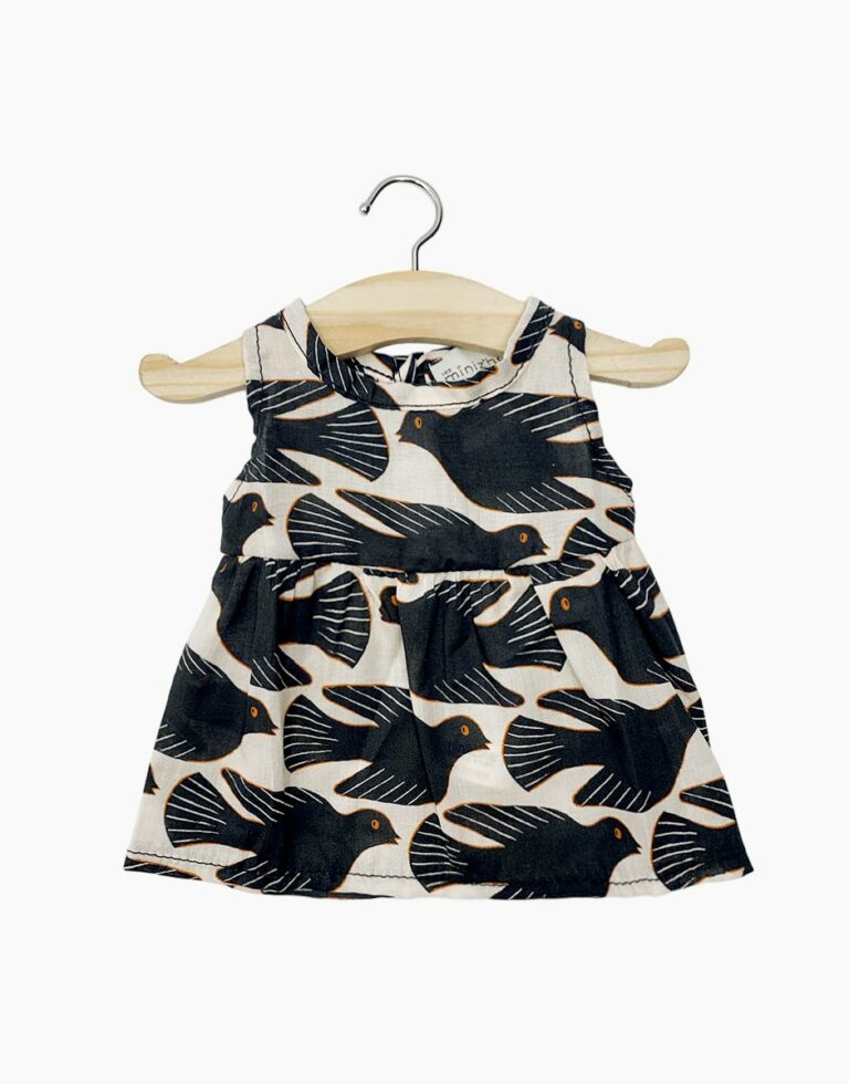 Minikane - Faustine Sleeveless Cotton Dress - Birds